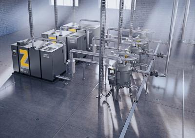 ZE/ZA ( VSD) 低压无油空气压缩机 